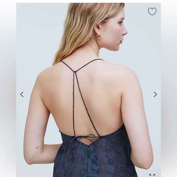 •Madewell Floral Halter Cover-Up Midi Dress - Picture 6 of 6